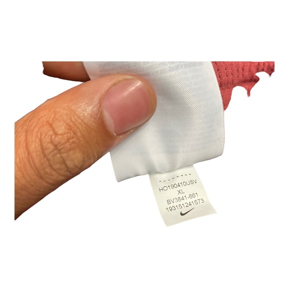 Red Nike Running Shorts 10K GLAM GRAPHIC RUNNING DRI FIT Gold BV3841-661 XL - Picture 5 of 6